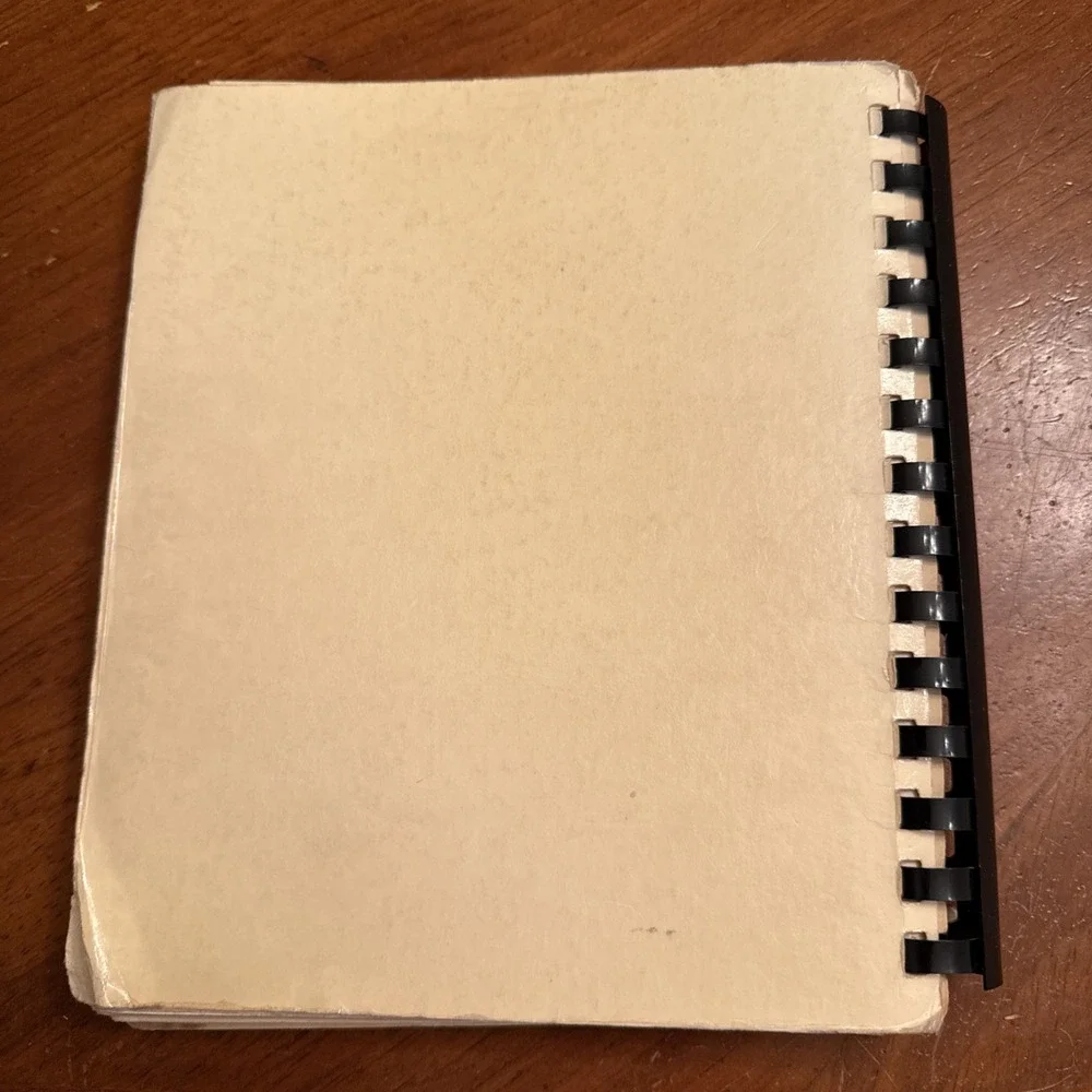 American Legion Auxiliary Cookbook Adair County Iowa Recipes VTG 1981